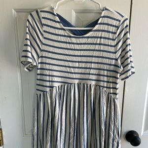 Pink Blush Babydoll Maternity top - new with tags XS